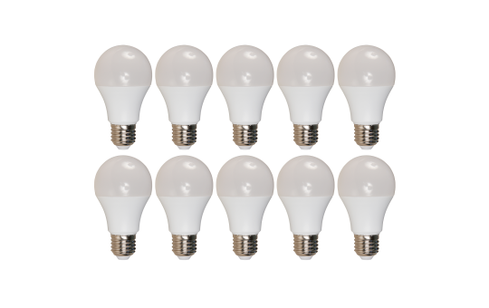 LED-Glühlampe Brill95 E27, 12W, 1.000lm, warmweiß, Ra >95, 10er-Pack