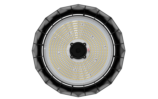 LED-Hallenstrahler EINLICHT UFO-Diamond 200W, 26.000lm, 4000K, IP65, IK08, 120°