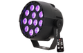 LED-Lichteffekt IBIZA PAR-MINI-RGB3 12x 3W RGB LED, Musiksteuerung, DMX