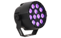 LED PAR-Strahler IBIZA PAR-MINI-UV 24W, 4 DMX Kanäle