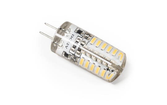 LED-Stiftsockellampe Silicia, G4, 2W, 160lm, neutralweiß