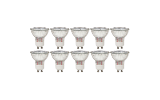 LED-Strahler LS-450 GU10, 5,5W, 470lm, 3000K, step dimmbar, 10er-Pack