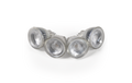 LED-Strahler MCOB MR11 / G4, 3W, 250lm, warmweiß, 4er-Pack