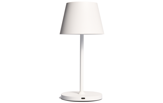 LED-Tischleuchte ROLF KERN Club Mini 25cm, weiß, Akku, dimmbar