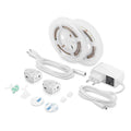 LED Bettlicht Set mit 2 Bewegungssensoren Ein/Aus dimmbar warmweiss