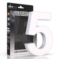 LED Hausnummer - 5 - CCT 12V 2700K/4000K/6500K