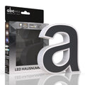 LED Hausnummer a inkl. Anthrazit-Cover - CCT 12V 2700K/4000K/6500K