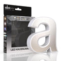 LED Hausnummer a inkl. Edelstahl-Cover - CCT 12V 2700K/4000K/6500K