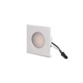 LED Mini Einbauspot eckig 1.2W 12V 4000K IP20 Ausschnitt Ø32mm