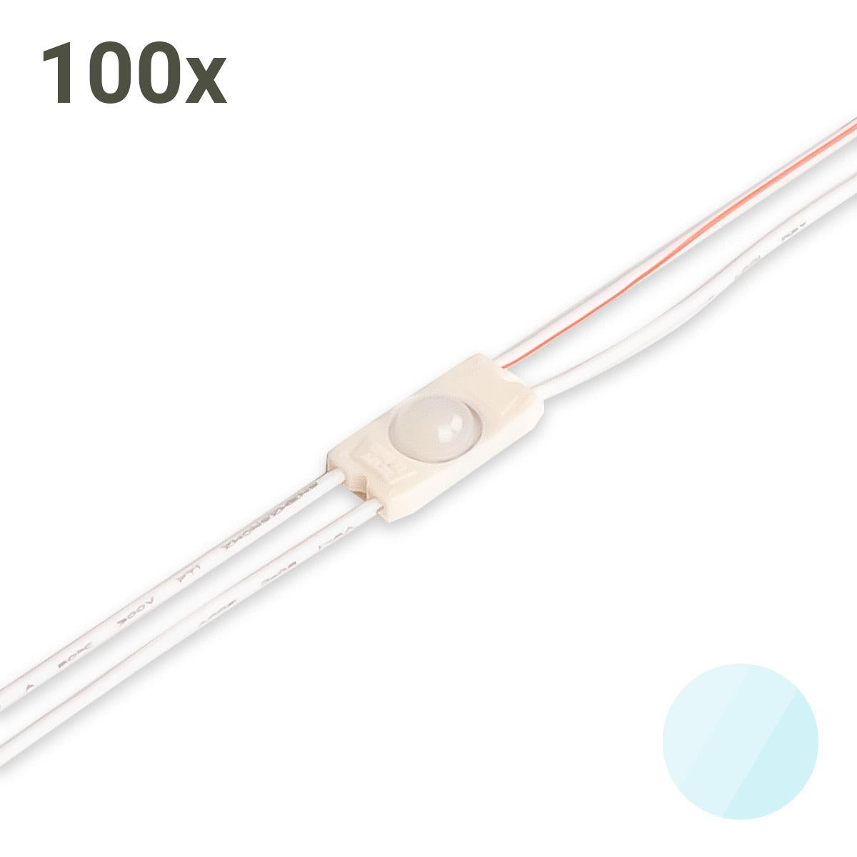 LED Minimodul 6500K 0,3W 160° 12V IP65 (100 Stück VPE)