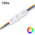 LED Modul 0,72W 12V RGBW 170° IP66 (100 Stück VPE) - Lichtfarbe: RGB+3000K