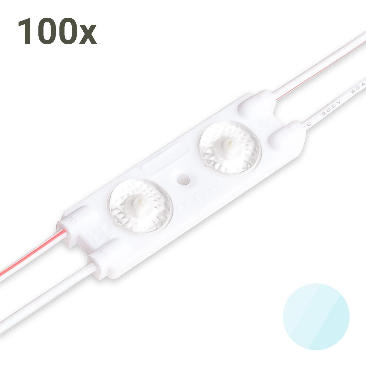 LED Modul 6500K 1W 175° 12V IP67 (100 Stück VPE)