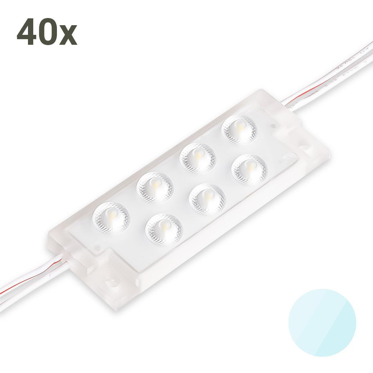 LED Modul 6500K 3W 170° 24V IP68 (40 Stück VPE)