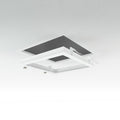 LED Panel Einbaurahmen 30x30cm weiß Deckeneinbau Montagerahmen für Rigipskartondecke