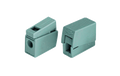 Leuchtenklemme WAGO, max. 2,5mm², alle Leiterarten, grau, 2 Klemmstellen