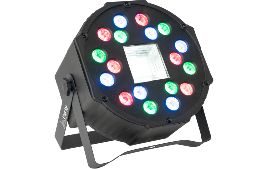 Licht Effekt PARTY-PAR-STROBE 120W, 250x85mm, RGB mit Stroboskop-Effekt