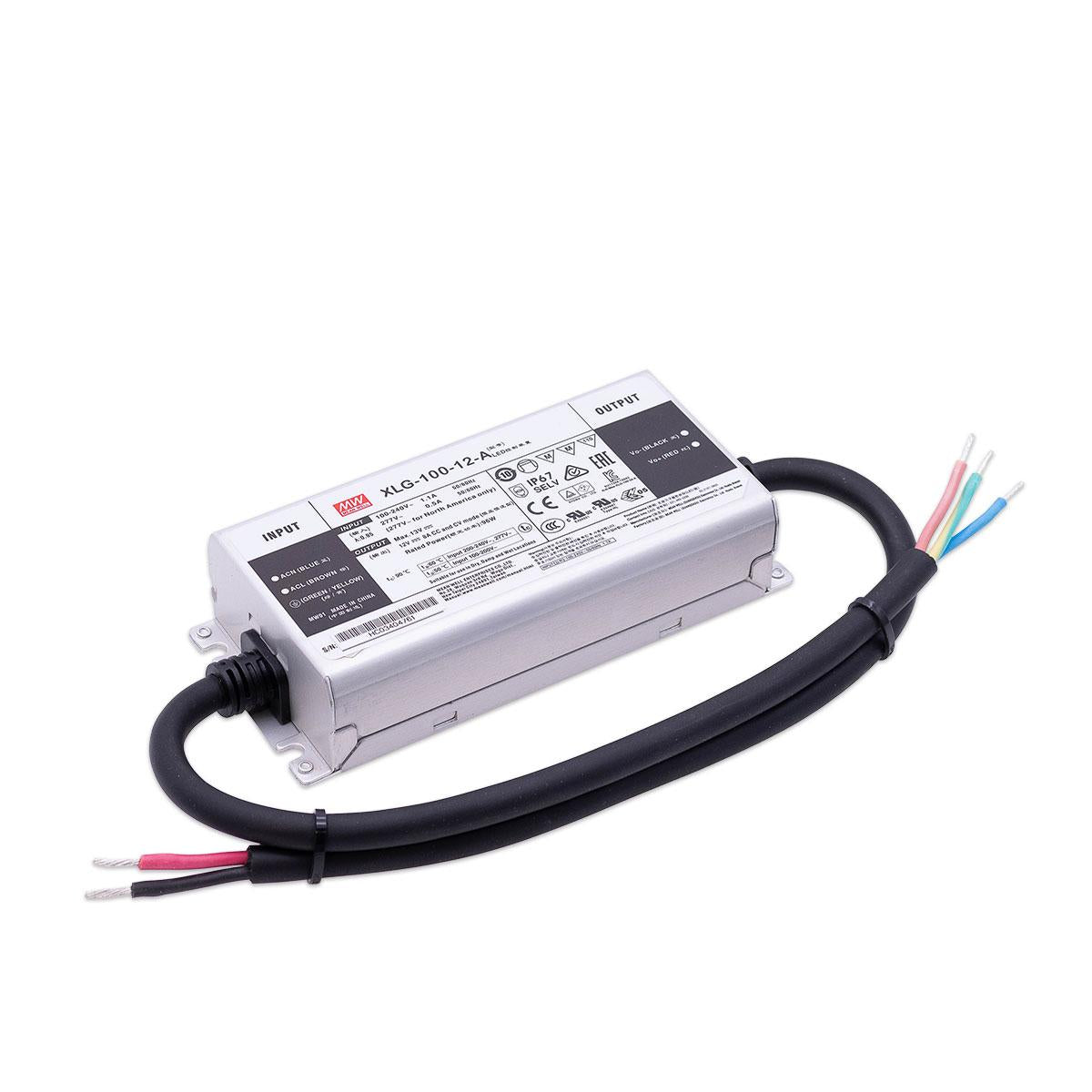 Mean Well XLG-100-12-A LED Netzteil 96W 12V 8A IP67 Schaltnetzteil CV