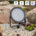 MiBoxer 25W 230V RGB+CCT LED Gartenstrahler WiFi Gartenleuchte mit Erdspieß FUTC05