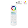 MiBoxer 6 Zonen 4x Speicher RGB+CCT Funk Fernbedienung FUT089S