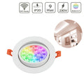 MiBoxer 9W LED Einbaustrahler RGB+CCT Ø135mm WiFiready FUT062