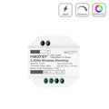 MiBoxer RGB+CCT Funkdimmer für 2.4GHz LED Lampen und Controller für Unterputzdosen PUSH1