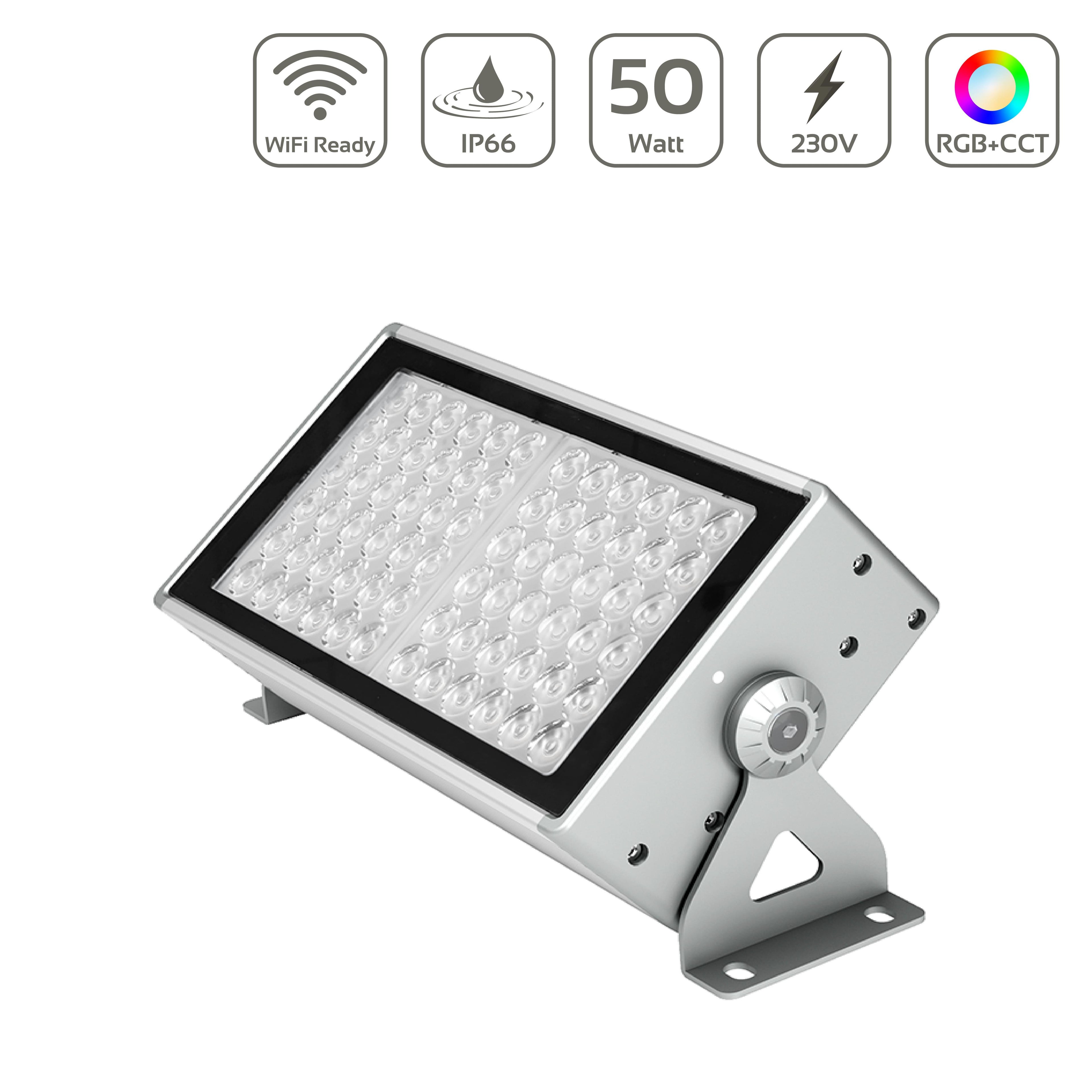 MiBoxer RGB+CCT Smart LED-Gartenleuchte 50W (2.4G) FUTC12