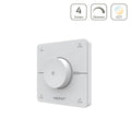 MiBoxer Single Color + CCT 4 Zonen Wandfernbedienung Rotating Panel weiß K0S