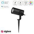 MiBoxer Zigbee 3.0 + 2.4GHz RGB+CCT LED Gartenstrahler 12W 230V Gartenleuchte FUTC11ZR