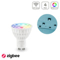 MiBoxer Zigbee 3.0 + 2.4GHz RGB+CCT LED Spot 4W GU10 FUT103ZR