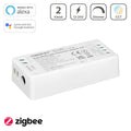 MiBoxer Zigbee 3.0 CCT LED Controller 2 Kanal 12/24V Multifunktion LED Strip Panel Steuerung FUT035Z