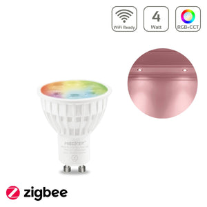 MiBoxer Zigbee 3.0 RGB+CCT LED Spot 4W GU10 FUT103Z