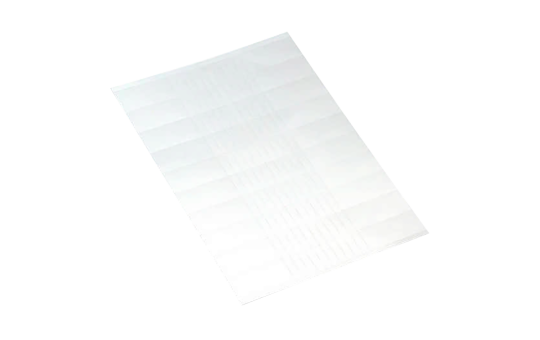 Pappschilder WAGO, für Laserdrucker, 9,5x25mm, weiß, Karton, Halogenfrei