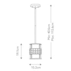 Pendelleuchte Laguna (kupferfarben) 1x - Elstead Lighting