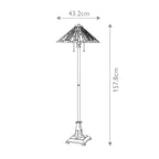 Stehleuchte Maybeck (schwarz) 2x - Elstead Lighting