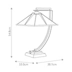 Tischleuchte Pomeroy (bronzefarben) 1x - Elstead Lighting