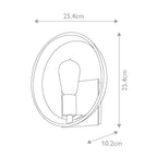 Wandleuchte Theater Row (Nickel) 1x - Elstead Lighting