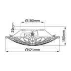 Deckenleuchte Victory (bronzefarben) 2x - Elstead Lighting