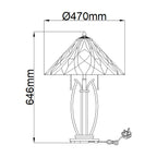 Tischleuchte Victory (schwarz) 2x - Elstead Lighting