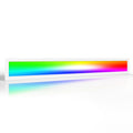 RGB+CCT LED Panel Pro 120x15cm 24W 24V Rahmen weiß