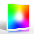 RGB+CCT LED Panel Pro 62x62cm 48W 24V Rahmen weiß