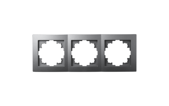 Rahmen Premium, 3-fach, anthrazit