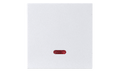 Schalter Shallow 250V~/10A, UP, Orientierungsleuchte, weiß