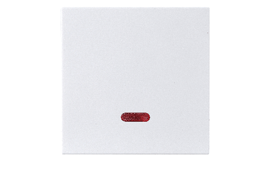 Schalter Shallow 250V~/10A, UP, Orientierungsleuchte, weiß