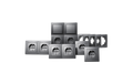 Schalter und Steckdosen Set Premium Standard 20-teilig, anthrazit