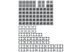 Schalter und Steckdosen Set Shallow Megaset 100-teilig, anthrazit