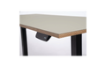 Schreibtisch imstande, Gestell business-b + Platte 120x60cm Pebble