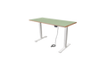 Schreibtisch imstande, Gestell business-w + Platte 140x80cm Pistazio