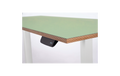 Schreibtisch imstande, Gestell business-w + Platte 160x80cm Pistazio