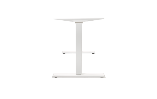 Schreibtisch imstande, Gestell business-w + Platte 120x60cm HPL Platinweiß