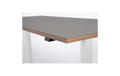 Schreibtisch imstande, Gestell smart-w + Platte 120x60cm Iron